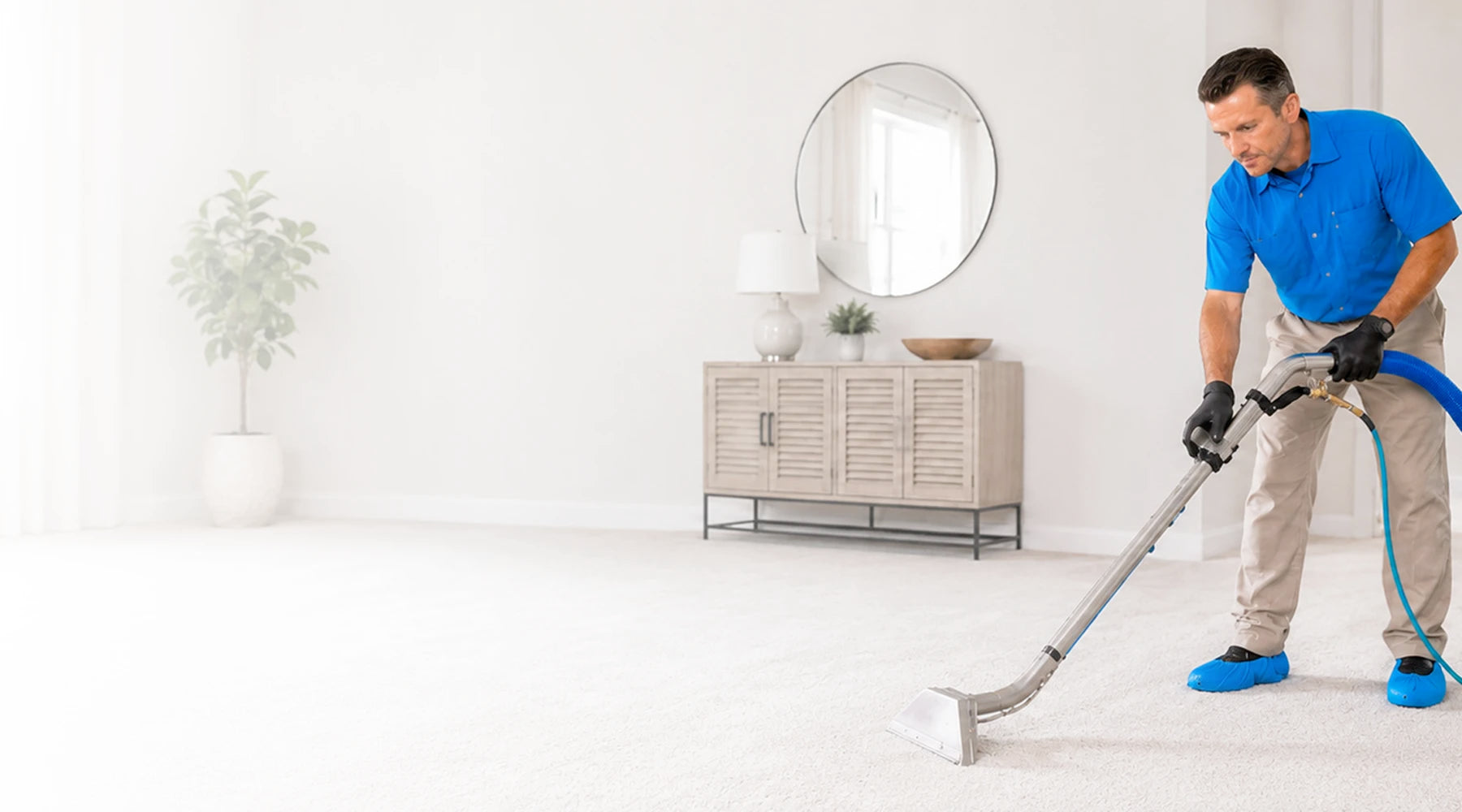 Professional carpet cleaner Belgium